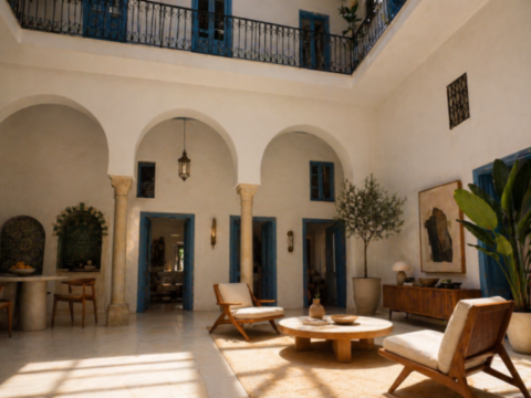Médina Tunis. Maison traditionnelle à vendre.